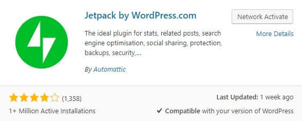 Install wordpress jetpack comments