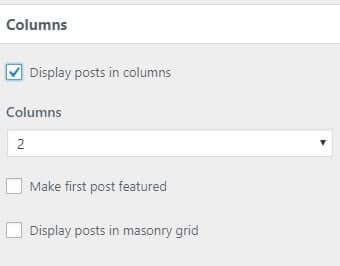 GeneratePress premium blog options masonry grid
