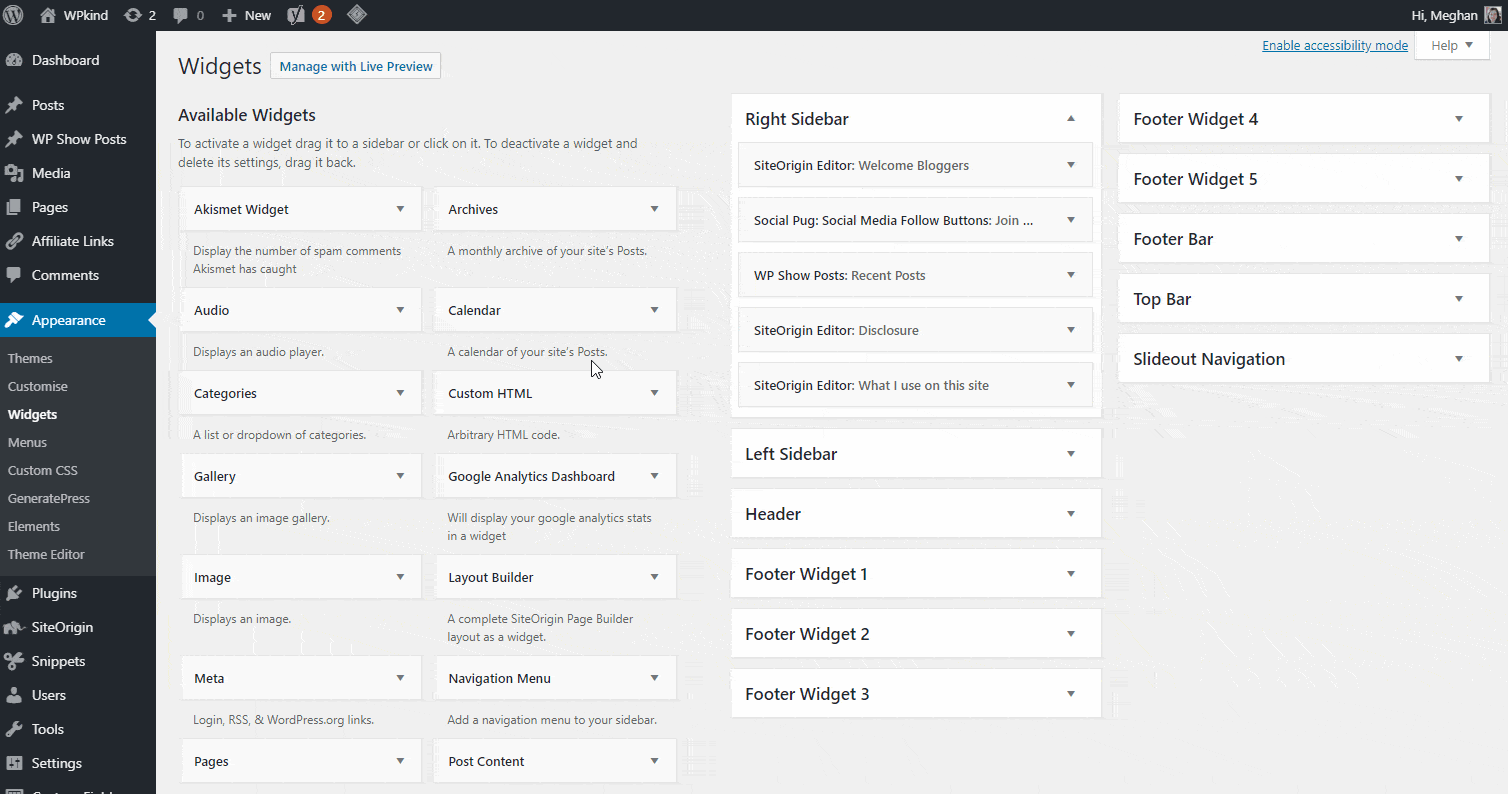 Add MailChimp signup form to WordPress sidebar