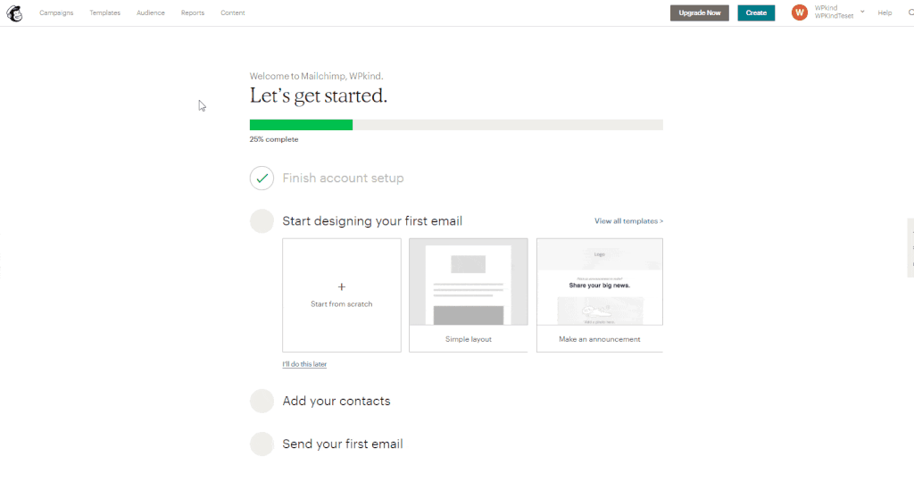 MailChimp Form Builder