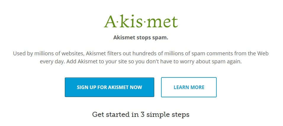 Akismet WordPress plugin