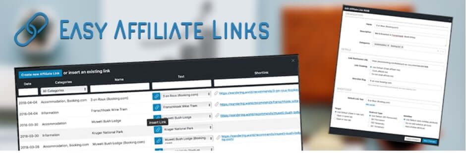 Easy Affiliate Links WordPress plugin