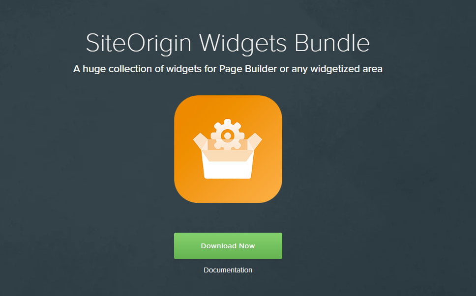 Site Origin Widget Bundle WordPress Plugin