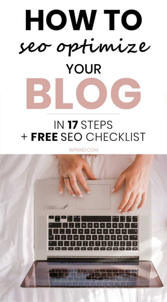 How To SEO Optimize Your Blog