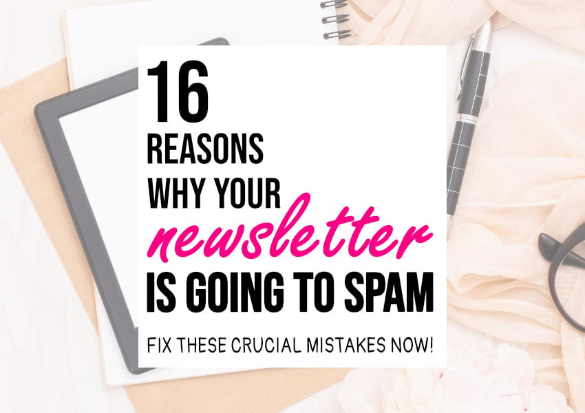 How To Stop Your Newsletters Going To Spam
