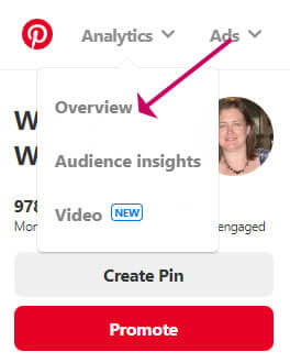 Pinterest analytics