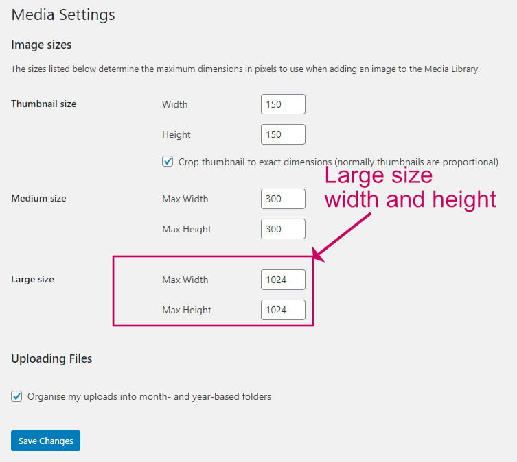 How To Change Size Of Featured Image In Wordpress